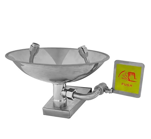 Wall-Mounted Eyewash Station